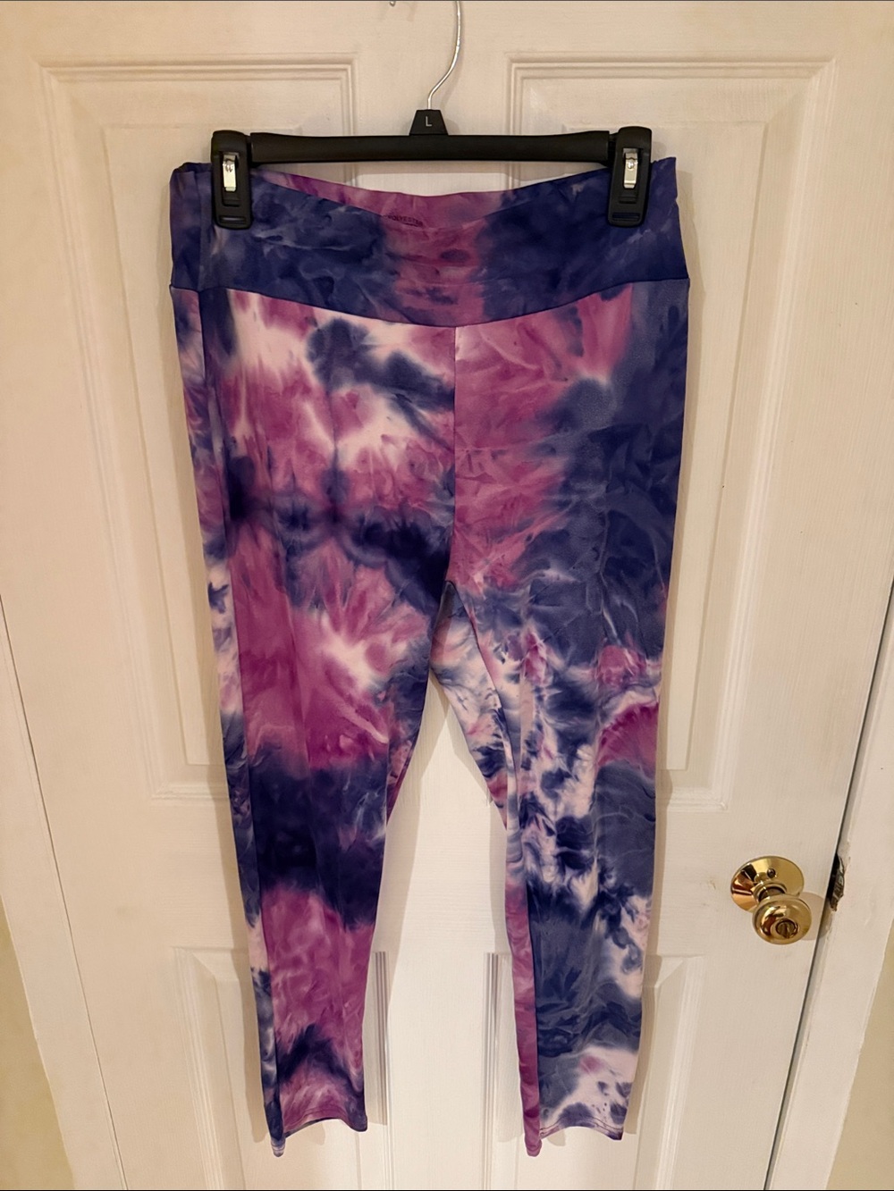 Tie-Dye Purple & Pink Leggings